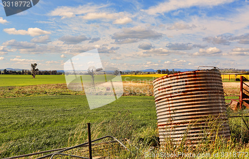 Image of Abandoned farm in rural Australia