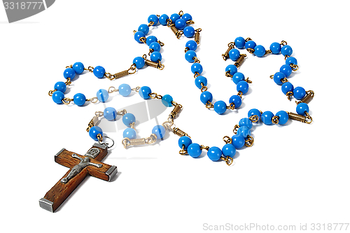 Image of Blue rosary