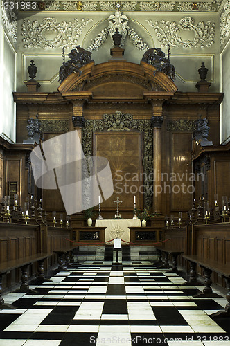 Image of university of oxford, trinity college chapel