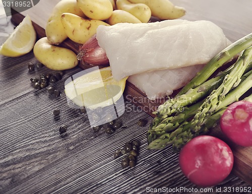 Image of Raw Cooking Ingredients