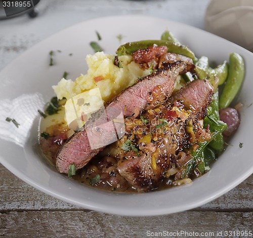 Image of Steak With Vegetables