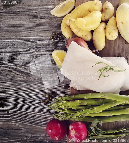 Image of Raw Cooking Ingredients