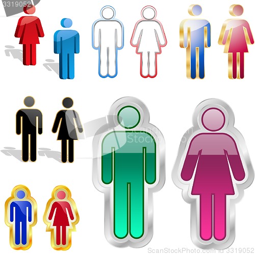 Image of Men and women.