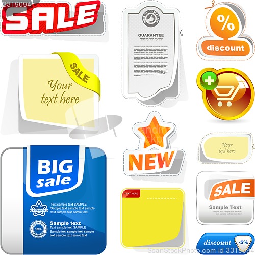 Image of Design elements for sale.