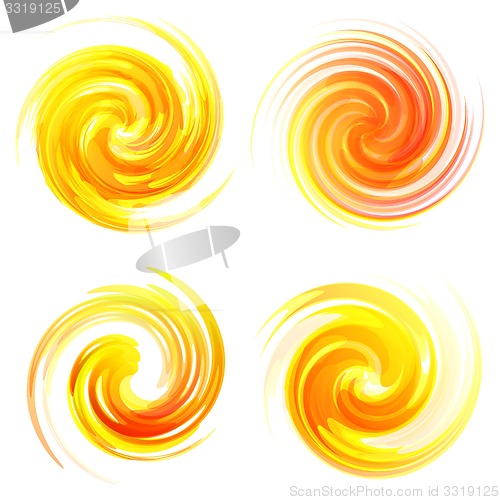 Image of Sunny swirl elements