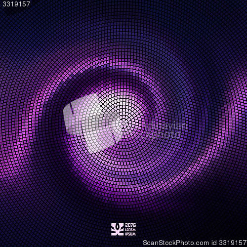 Image of Abstract mosaic background. Vector illustration. 