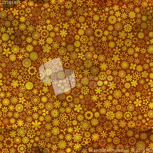 Image of Floral seamless background. 