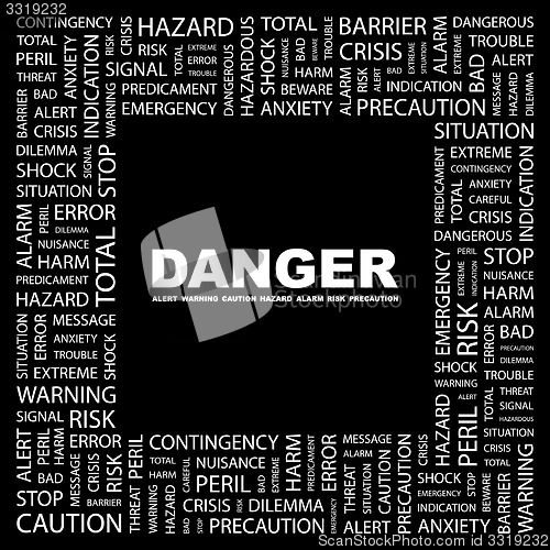 Image of DANGER.