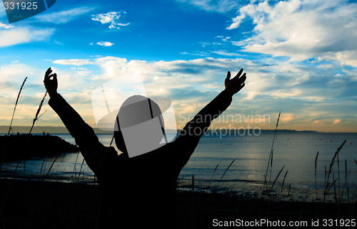 Image of Praying woman