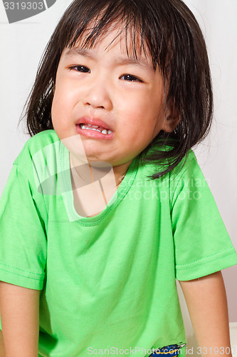 Image of Little Asain Chinese Crying