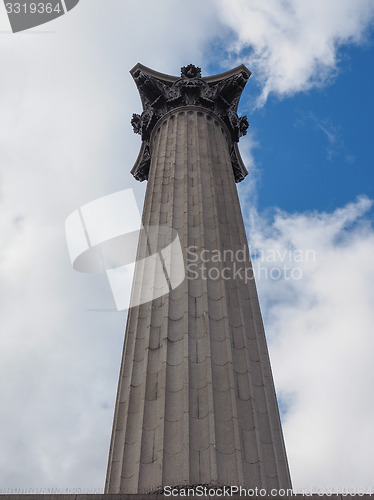 Image of Nelson Column in London