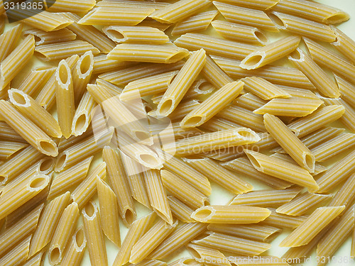 Image of Penne pasta background