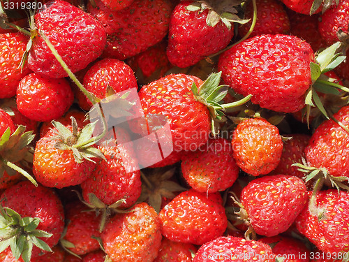 Image of Strawberry fruit background