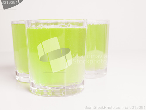 Image of Green apple juice