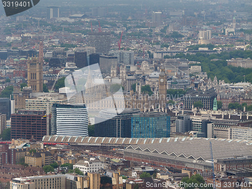 Image of Aerial view of London