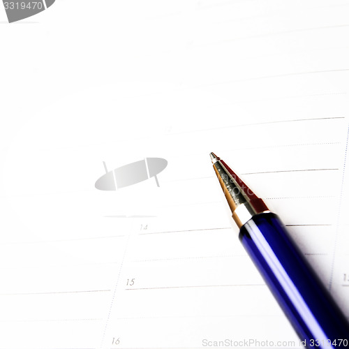 Image of Color pencil and agenda