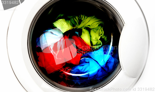 Image of Clothes in laundry