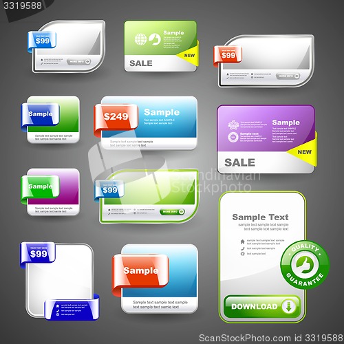 Image of Design elements for sale.