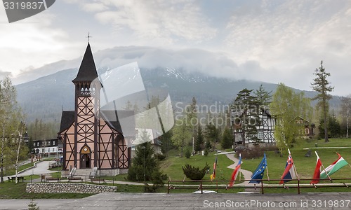 Image of The church in Slovakia, Stary Smokovec.