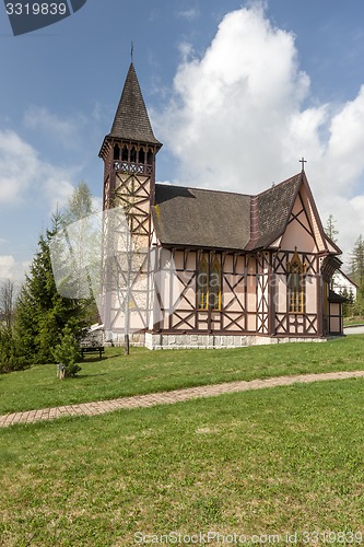 Image of The church in Slovakia, Stary Smokovec.