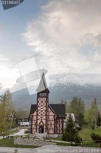 Image of The church in Slovakia, Stary Smokovec.