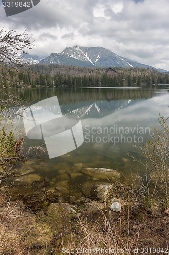 Image of Mountain Lake in Slovakia Tatra 