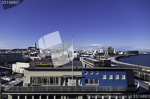 Image of Reykjavik harbor