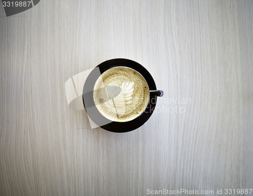 Image of cup of cappuccino