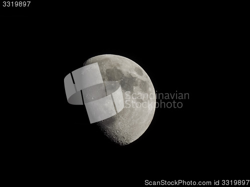 Image of Gibbous moon