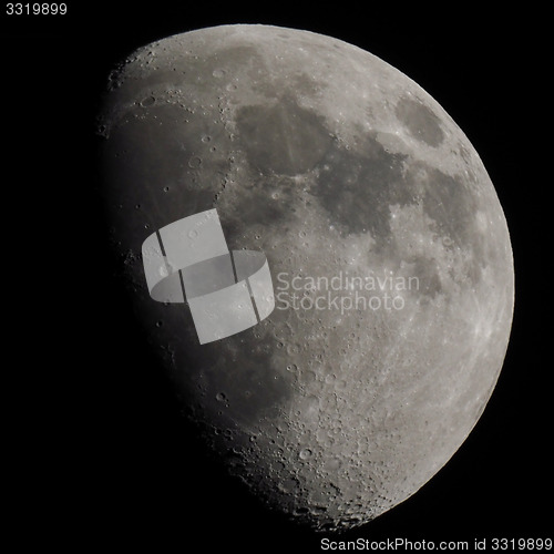 Image of Gibbous moon