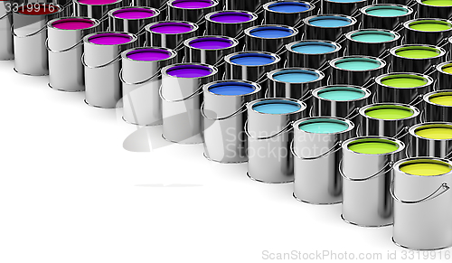 Image of Paint cans