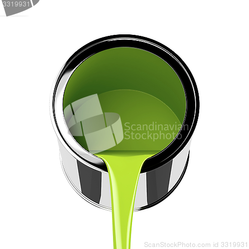 Image of Green paint