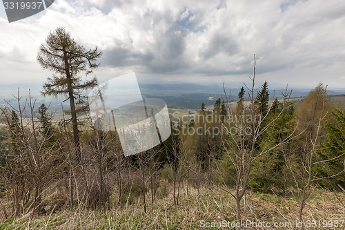 Image of Beautiful view of the Slovakia mountains.