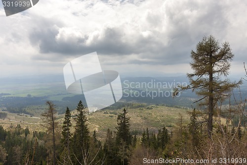 Image of Beautiful view of the Slovakia mountains.