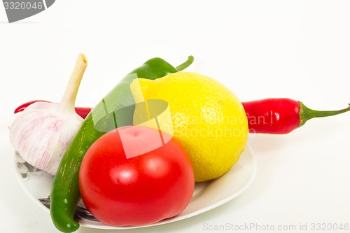 Image of Vegetable still life