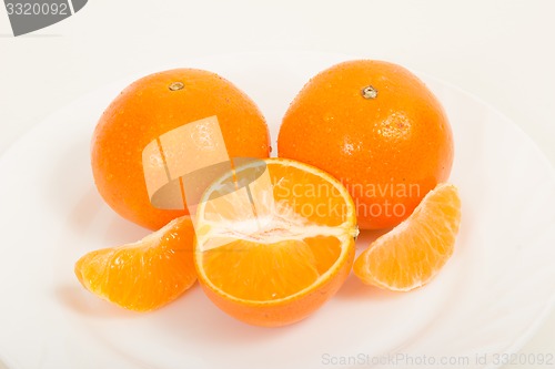 Image of fresh tangerine