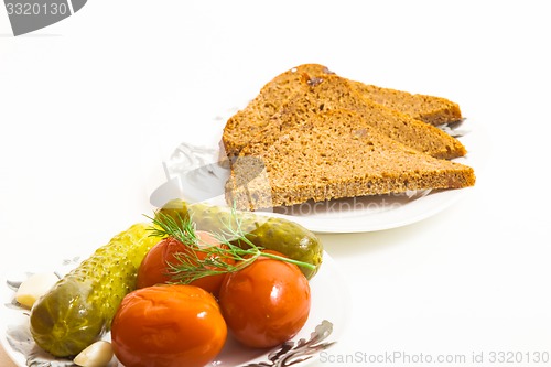 Image of Vegetables and bread