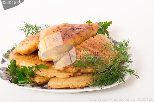 Image of Pasties on the plate   