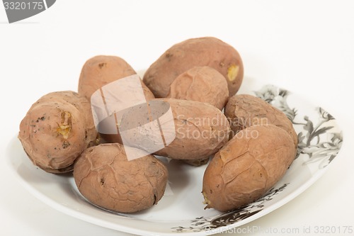 Image of boiled potatoes  
