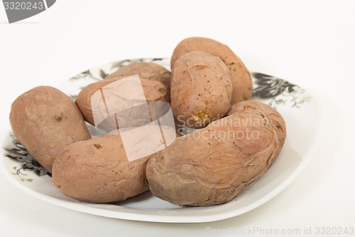 Image of boiled potatoes  