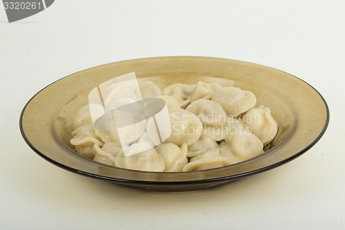 Image of Plate with dumplings