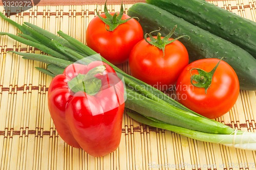Image of Vegetable still life  