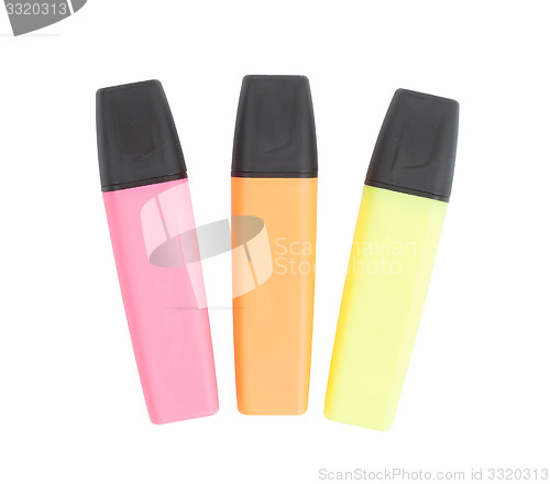 Image of Highlighters isolated