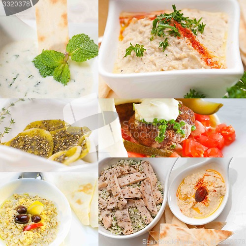 Image of middle east food collage 