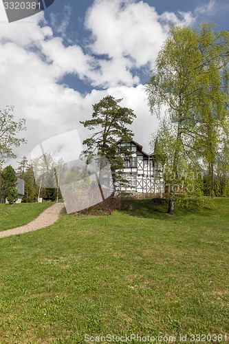 Image of Stary Smokovec house in mountains