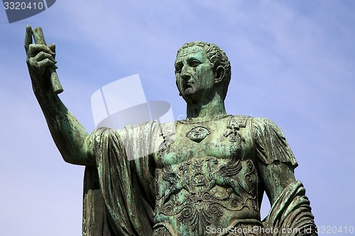 Image of Statue CAESARI NERVAE Augustus, Rome, Italy