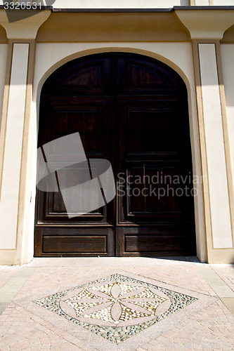 Image of europe  italy  lombardy        the milano old    closed brick   