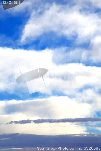 Image of the sunrise in  colored sky white soft  and abstract  