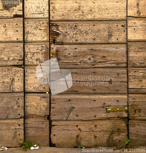 Image of sumirago abstract   curch  closed wood italy  lombardy 