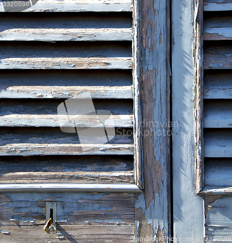 Image of grey window  castellanza venetian blind in the concrete  brick  